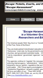 Mobile Screenshot of escape-tickets-irs-court.org